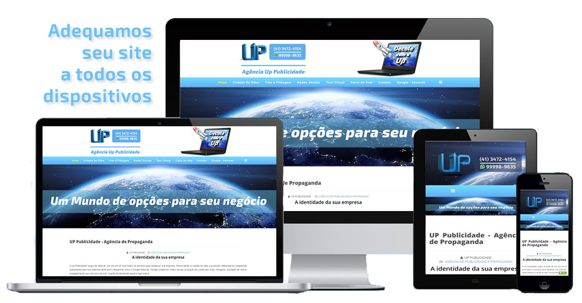 Criação de site responsivo em Curitiba